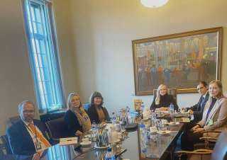 السفير المصري في هلسنكي يلتقي مع وزيرة البيئة والمناخ الفنلندية