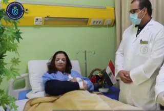 سائحة برازيلية تشيد بالخدمات الطبية بمستشفى طيبة التخصصي بالأقصر