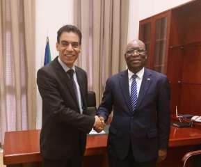سفير جمهورية مصر العربية في مالابو يلتقي وزير خارجية جمهورية غينيا الاستوائية