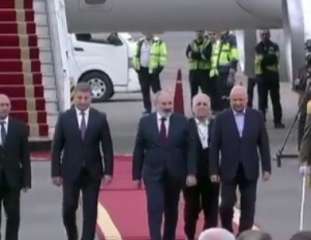 وصول رئيس الوزراء الأرميني إلى طهران