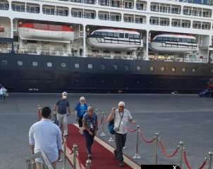 وصول السفينة السياحية Azamara Quest الى ميناء سفاجا وعلى متنها 1013 سائحا