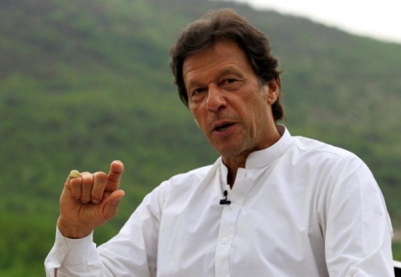 عمران خان رئيس الحكومة الباكستانية السابق 