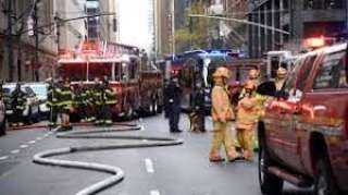 إصابة 38 على الأقل إثر نشوب حريق فى مبنى سكنى بنيويورك الأمريكية