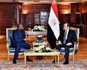 الرئيس السيسى يستقبل نظيره البوروندي على هامش قمة المناخ بشرم الشيخ