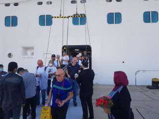ميناء بورسعيد السياحى يستقبل سفينة الأحلام ”COSTA DIADEMA”