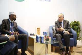 سويلم يبحث مع وزير الموارد المائية الصومالى مجالات التعاون الثنائى بين البلدين