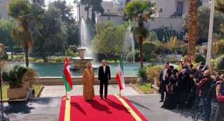 وزير خارجية سلطنة عمان يصل طهران
