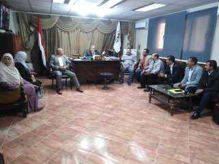 رئيس مدينة ناصر يشرف على الإجراءات الفنية لإعادة تشغيل محطة الرفع بدلاص