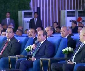 بالفيديو.. الرئيس السيسي : يجب أن يكون هناك تعاون بين الجميع لتغيير واقع الدولة للأفضل
