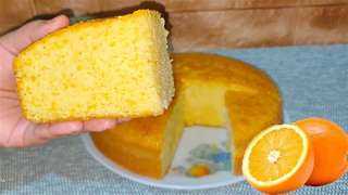 طريقة عمل كيكة البرتقال الصيامى