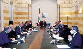 اكتمال النصاب اللازم لانعقاد مجلس الوزراء اللبنانى وبدء الجلسة بحضور 17 عضوا