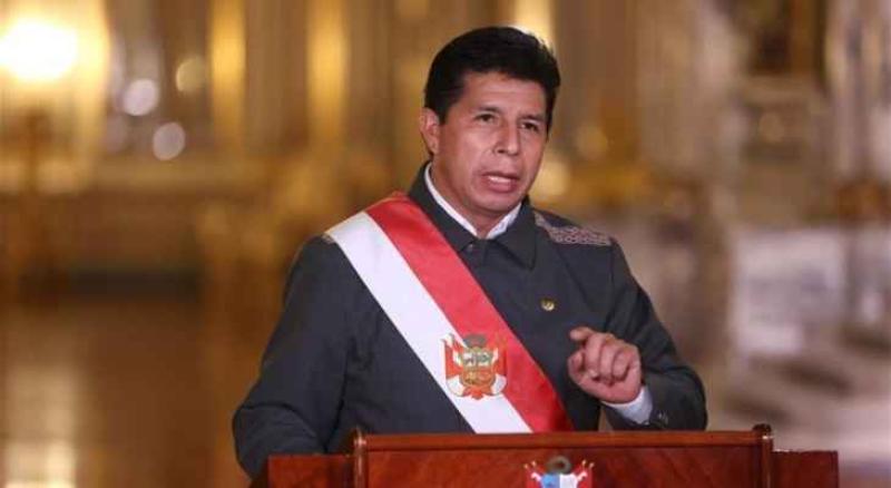  اعتقال رئيس بيرو بيدرو كاستيلو 