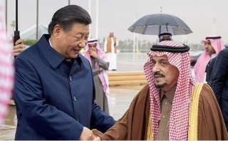 الرئيس الصينى يغادر الرياض وفيصل بن بندر فى وداعه بمطار الملك خالد