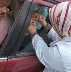 4205 فرقة طبية تجوب مراكز وقري كفر الشيخ للتطعيم ضد شلل الأطفال