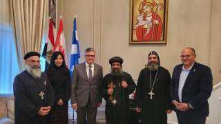 قنصل مصر في مونتريال يلتقي أسقف إيبارشية الكنيسة القبطية الأرثوذكسية في أوتاوا ومونتريال وشرق كندا