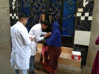 «اليوم الثالث».. محافظ كفر الشيخ يوجه بمتابعة حملة تطعيم شلل الأطفال