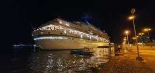 السفينة AMERA تغادر ميناء بورسعيد السياحي