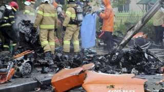 مقتل 5 وإصابة 37 في حريق عقب حادث بكوريا الجنوبية