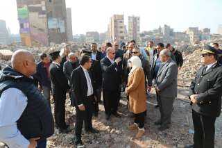 محافظ القاهرة يتفقد استكمال أعمال إزالة المبانى العشوائية بمنطقة السكر والليمون الملاصقة لسور مجرى العيون
