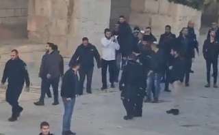 وزير الأمن القومى الإسرائيلى يقتحم المسجد الأقصى بحراسة مشددة