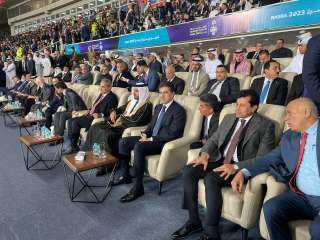 وزير الرياضة يشهد افتتاح كأس الخليج العربى بالعراق…ويلتقى مجموعة من وزراء الشباب والرياضة العرب