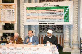 في اليوم الثالث من الأسبوع الدعوي بمسجد الحصري أ.د/ حسام موافي: الكرم سبب لبركة العمر وصحة الأبدان