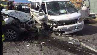 بالأسماء.. إصابة 19 شخصا في حادث انقلاب سيارة بالصحراوى الغربى فى المنيا