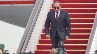 الرئيس السيسي يصل أرمينيا