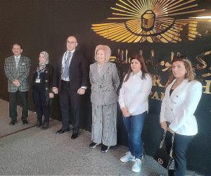 المتحف القومي للحضارة المصرية يستقبل وزيرة الثقافة بالمملكة الأردنية الهاشمية