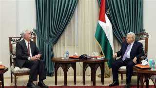 الرئيس الفلسطيني يلتقي مدير المخابرات الأمريكية ويطالبه بالضغط على حكومة الاحتلال