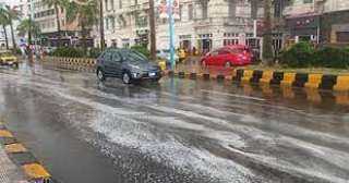 التنمية المحلية: سقوط أمطار متوسطة على عدة مدن بمطروح وكفر الشيخ والمنوفية