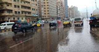 حالة الطقس في الإسكندرية.. أمطار غزيرة على جميع أنحاء المدينة وطوارئ بالمحافظة