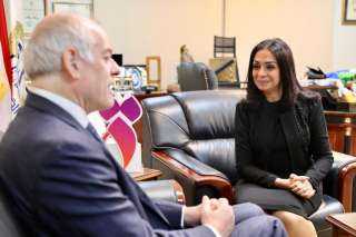 الدكتورة مايا مرسي تستقبل سفير استراليا بالقاهرة للتعرف على جهود مصر  في مجال  تمكين المرأة
