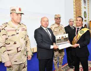 الأكاديمية العسكرية المصرية تحتفل بتخرج دورات جديدة من المتدربين التابعين لوزارة النقل