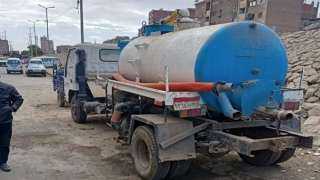 مياه القليوبية: رفع درجة الاستعداد القصوى ونشر معدات شفط مياه الأمطار
