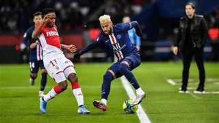 موناكو يكتسح باريس سان جيرمان بثلاثية في الدوري الفرنسي