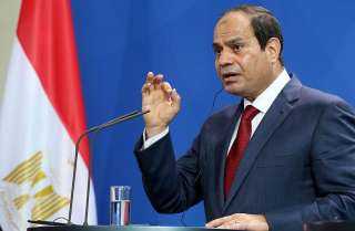 السيسي: 1.8 تريليون جنيه ضخت لقطاع الكهرباء فى مصر