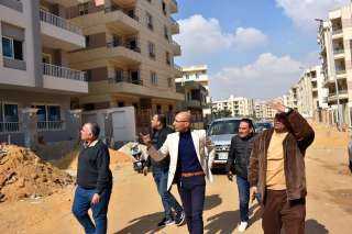 رئيس جهاز  القاهرة الجديدة  يقوم بجولة تفقدية موسعة في أول يوم بعد توليه رئاسة المدينة