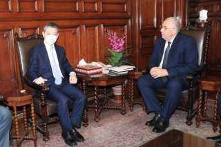 القصير يلتقي بالسفير الصينى بالقاهرة لبحث آفاق التعاون المشترك