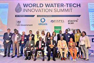 ضمن فعاليات القمة العالمية الـ12 لتكنولوجيا الإبتكار فى المياه بلندن