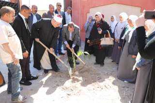 مرزوق يشهد إنطلاق فعاليات المبادرة الرئاسية ١٠٠مليون شجرة بقطاع المعاهد الأزهرية الغردقة