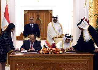 رئيس الوزراء يشهد توقيع 3 مذكرات تفاهم مع الشركات القطرية