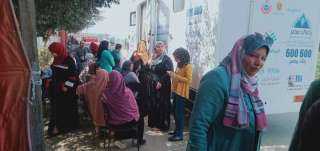 تقديم خدمات طبية لعدد ٣٦٠ مواطن خلال قافلة سكانية شاملة بأبو حمص