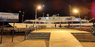 يخت ”HARMONY V” يصل ميناء بورسعيد وعلى متنه 48 سائحاً لزيارات معالم مصر الأُثرية