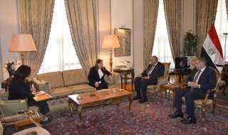 وزير الخارجية يلتقي مع فدوى البرغوثي زوجة الأسير والقيادي الفلسطيني بحركة فتح مروان البرغوثي