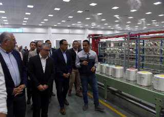 رئيس الوزراء يشهد افتتاح خط الإنتاج الجديد بمصنع شركة ”جوشي ـ مصر” لصناعة الفايبر جلاس
