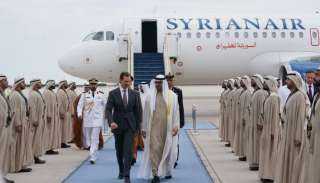 محمد بن زايد يستقبل بشار الأسد في مستهل زيارته للإمارات