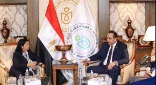 رئيس هيئة الرعاية الصحية يستقبل ممثل منظمة الصحة العالمية بمصر