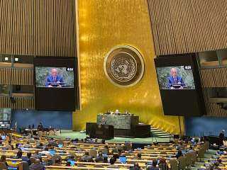وزير الرى يلقى بيان مصر أمام الجلسة العامة لمؤتمر الأمم المتحدة للمياه  ٢٠٢٣