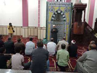 إفتتاح مسجد نادى أسوان الرياضى أمام المصلين فرحاً وإبتهاجاً بشهر رمضان الكريم